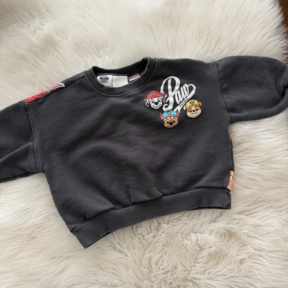 Zara Kids Paw Patrol Sweatshirt